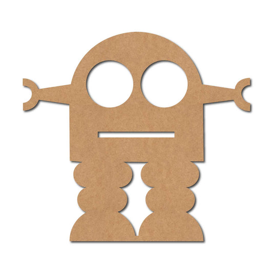 Robot Cutout MDF Design 1