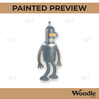 Robot Pre Marked MDF Design 1