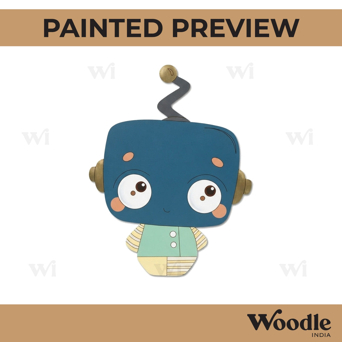 Robot Pre Marked MDF Design 2