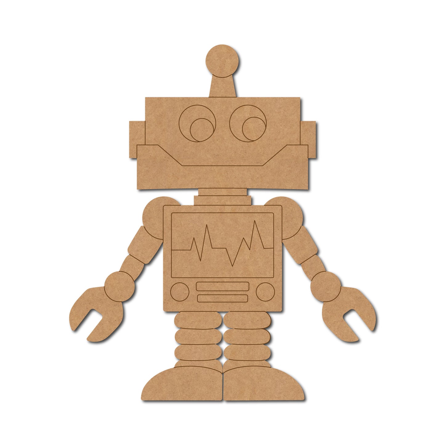 Robot Pre Marked MDF Design 3