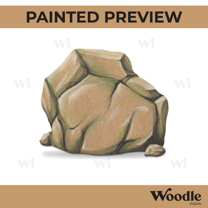 Rock Pre Marked MDF Design 1