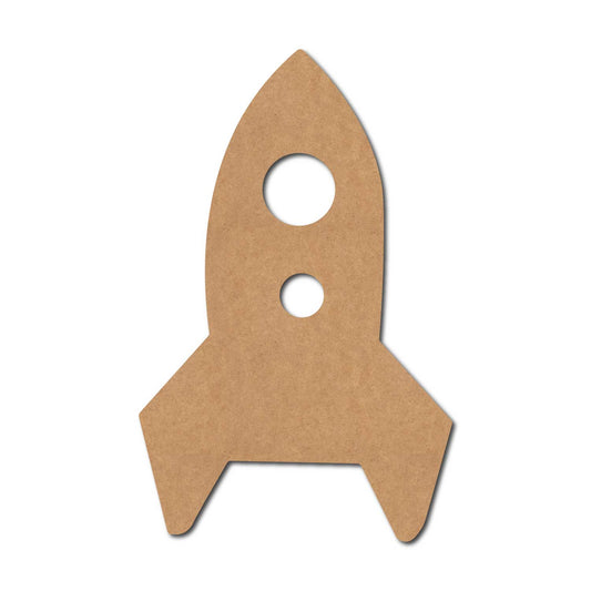 Rocket Cutout MDF Design 2