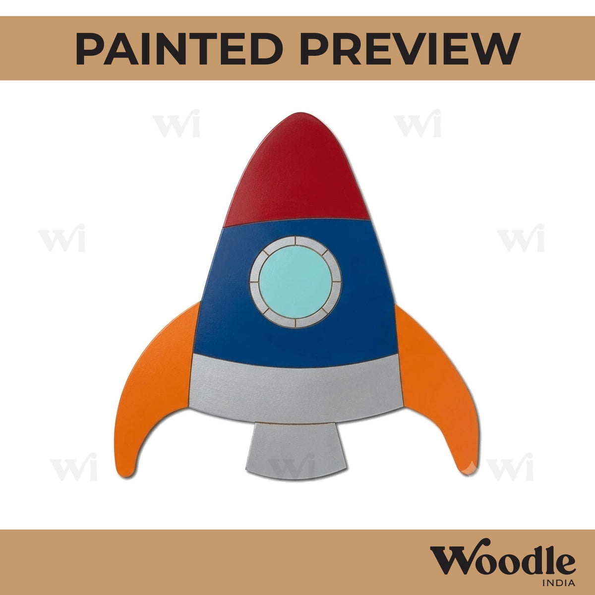 Rocket Pre Marked MDF Design 3