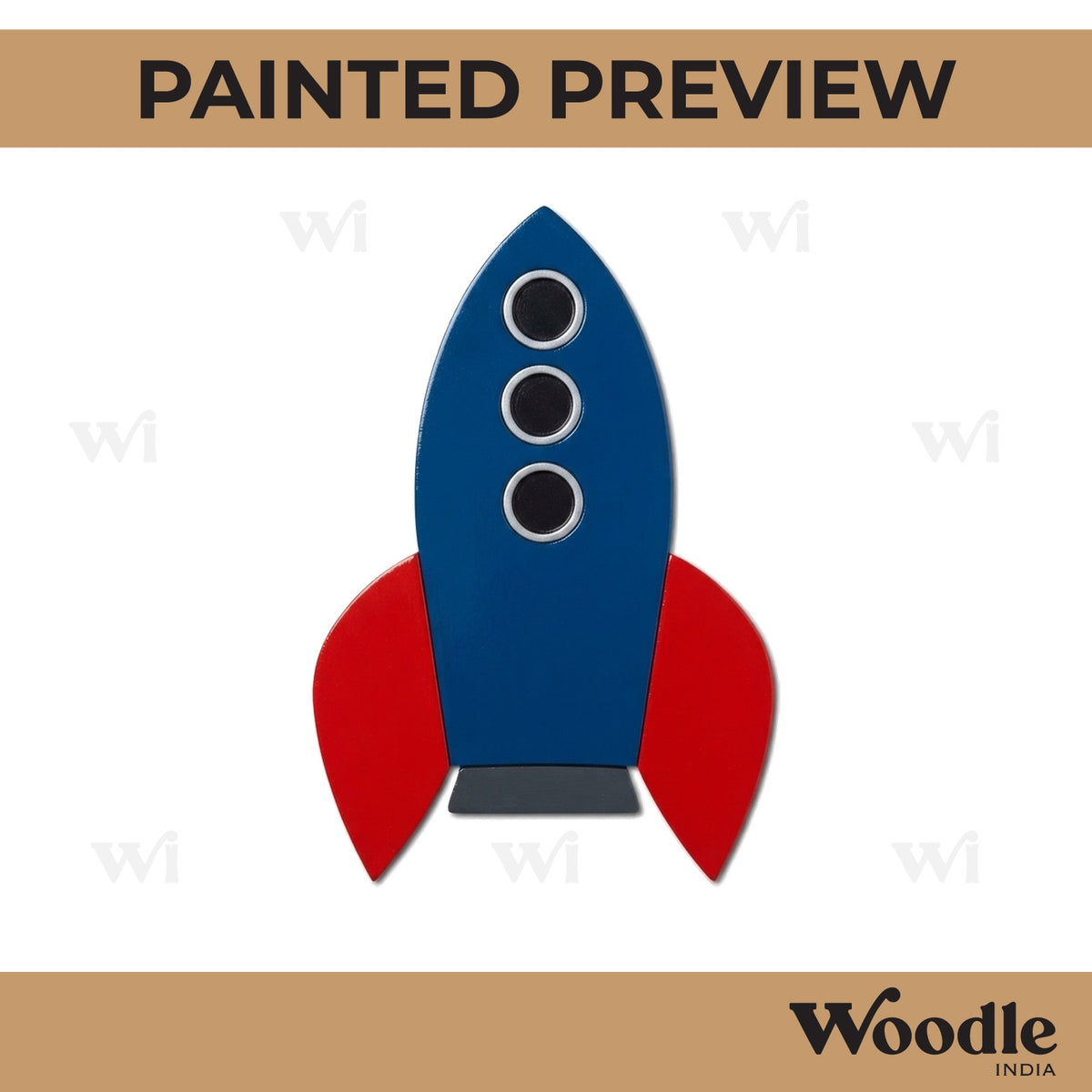 Rocket Pre Marked MDF Design 4