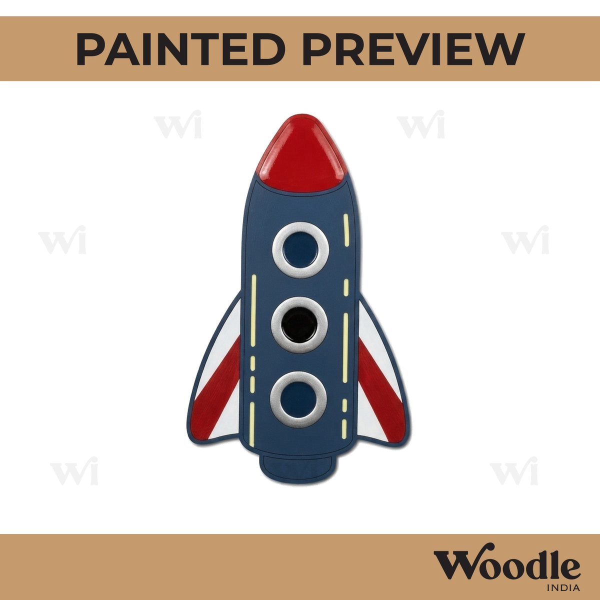 Rocket Pre Marked MDF Design 5