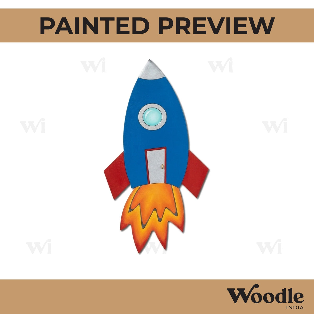 Rocket Pre Marked MDF Design 6