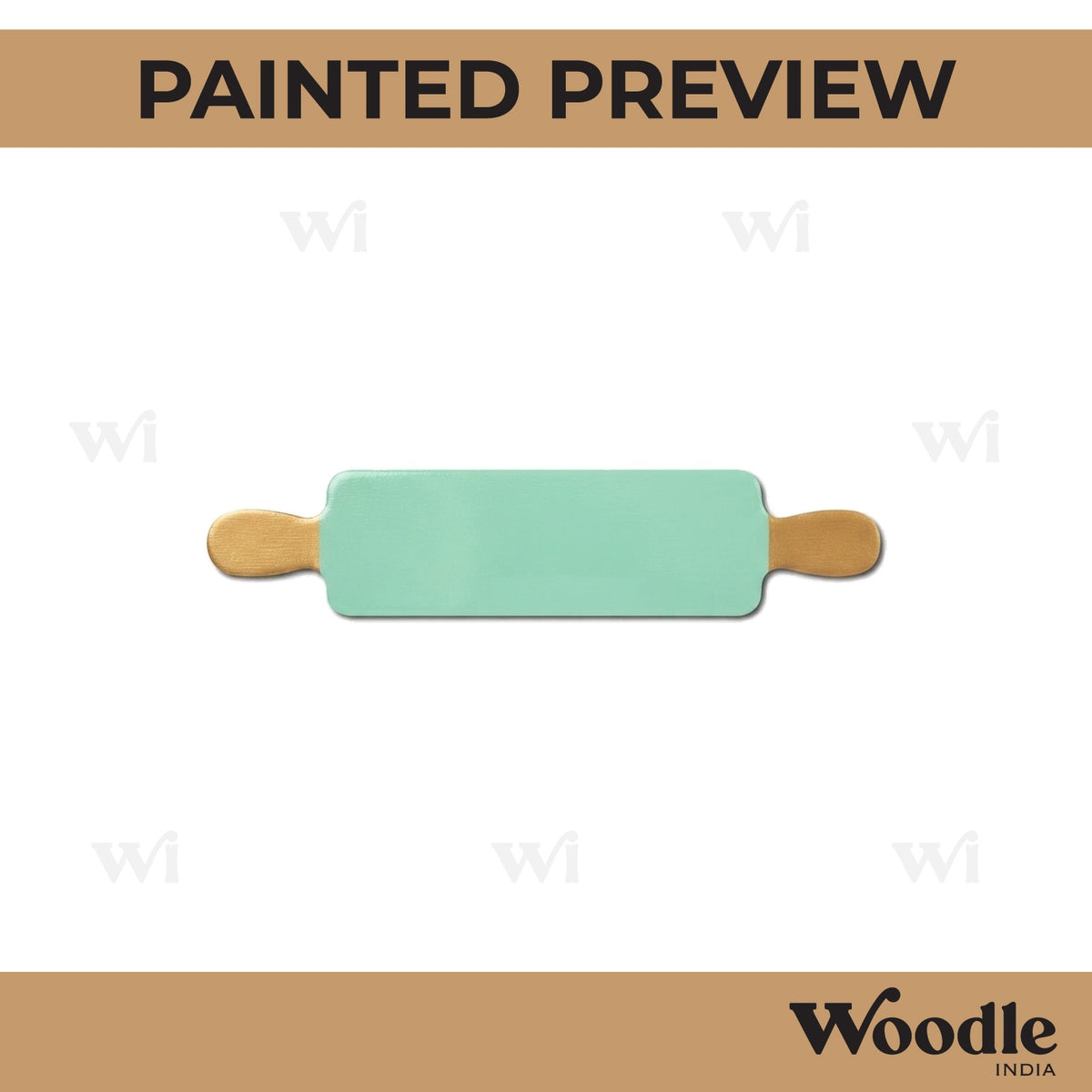 Rolling Pin Belan Cutout MDF Design 1