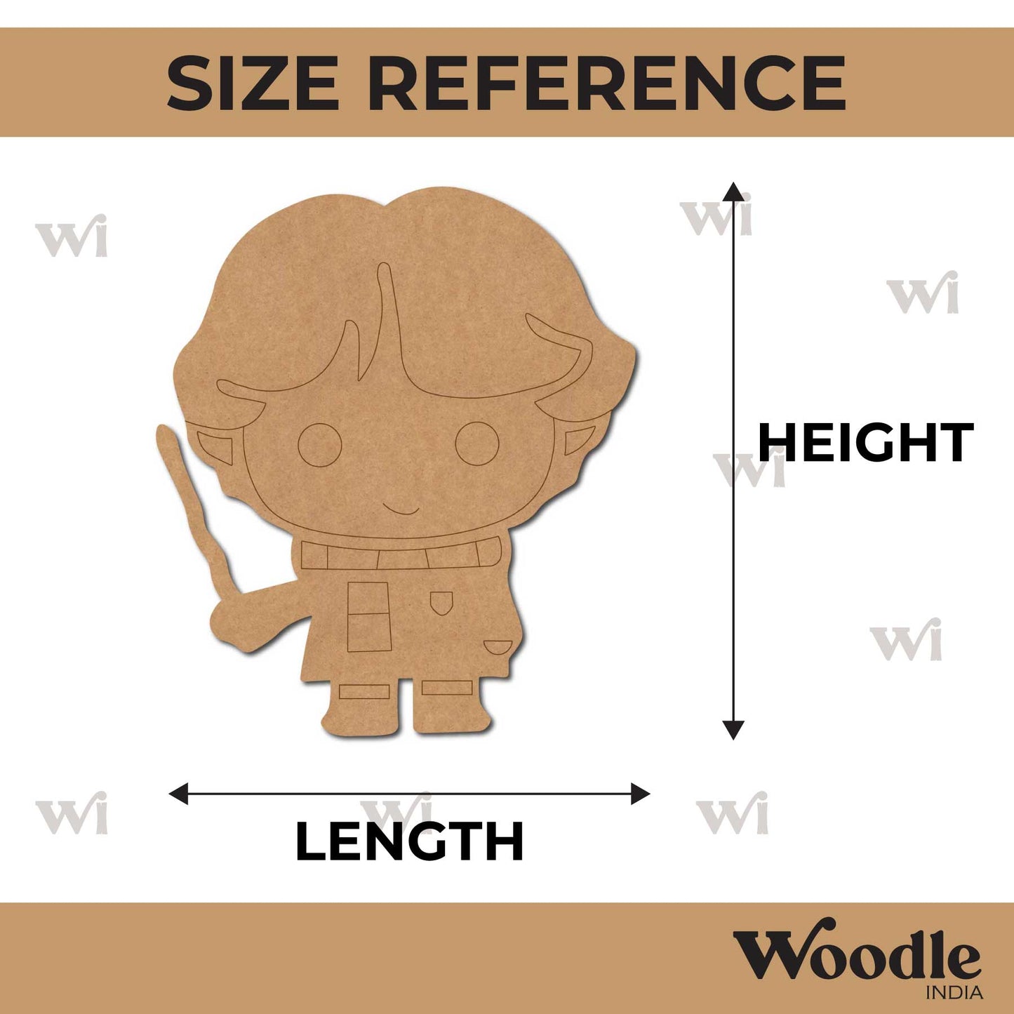 Ron From Harry Potter Pre Marked MDF Design 3