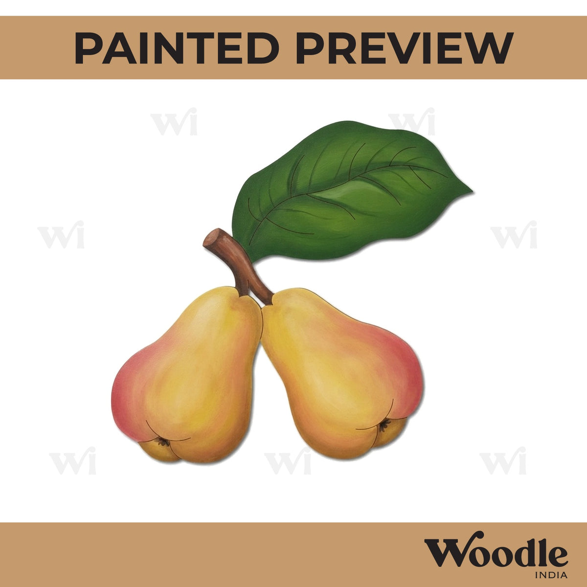 Rose Apple Pre Marked MDF Design 1