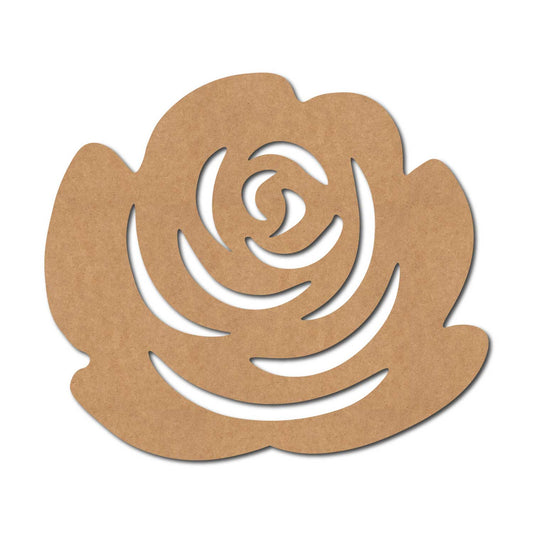 Rose Cutout MDF Design 10