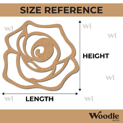Rose Cutout MDF Design 1