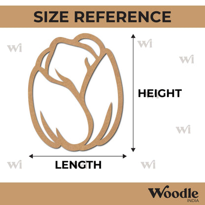 Rose Cutout MDF Design 2