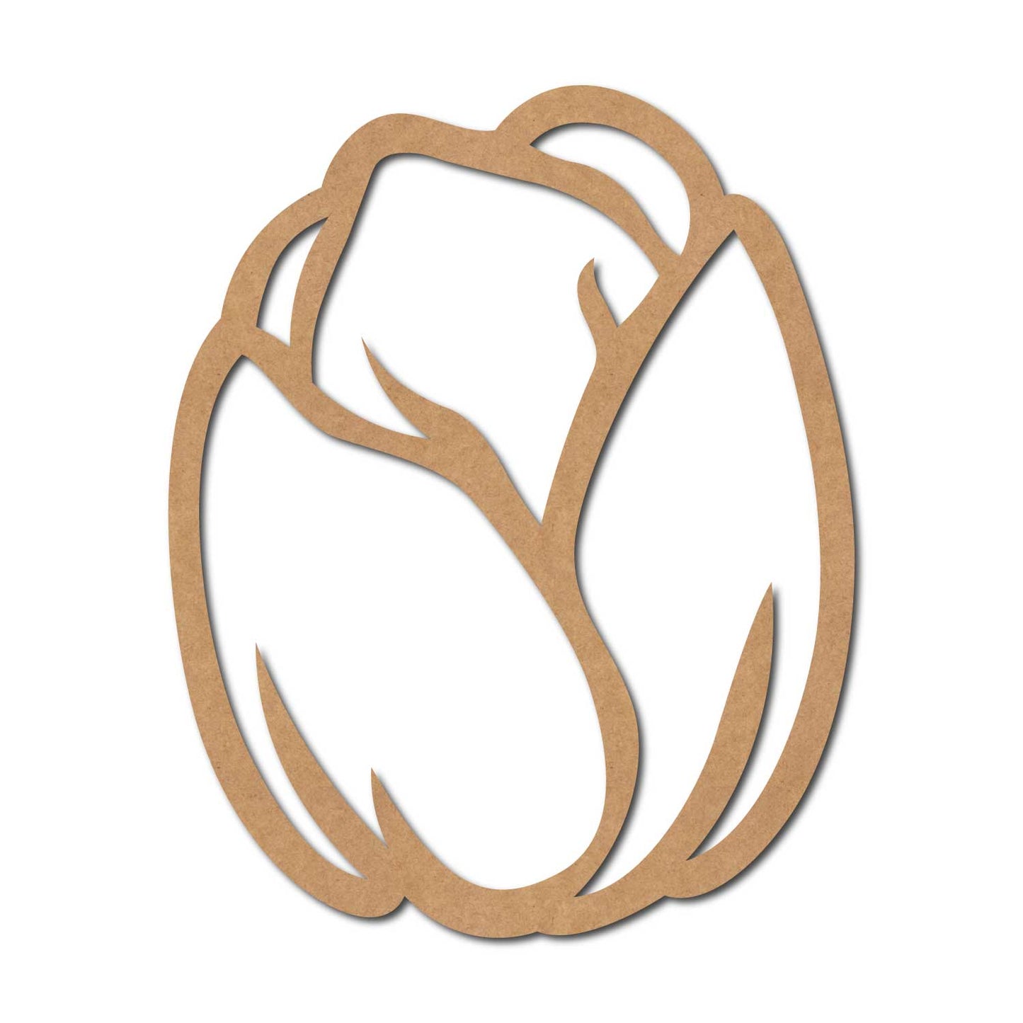 Rose Cutout MDF Design 2