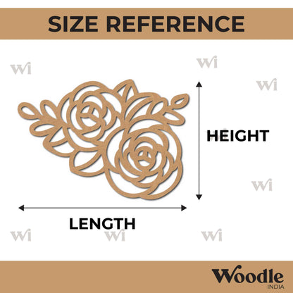 Rose Cutout MDF Design 8