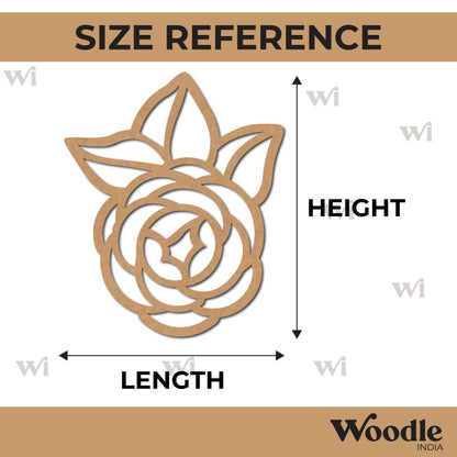 Rose Cutout MDF Design 9