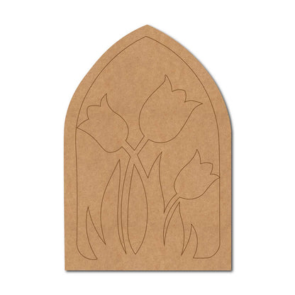 Roses Pre Marked Base MDF Design 1