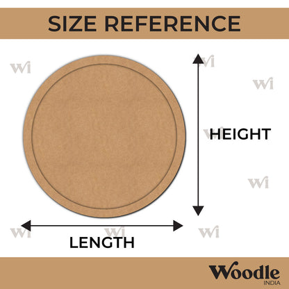 Round Frame MDF Design 1