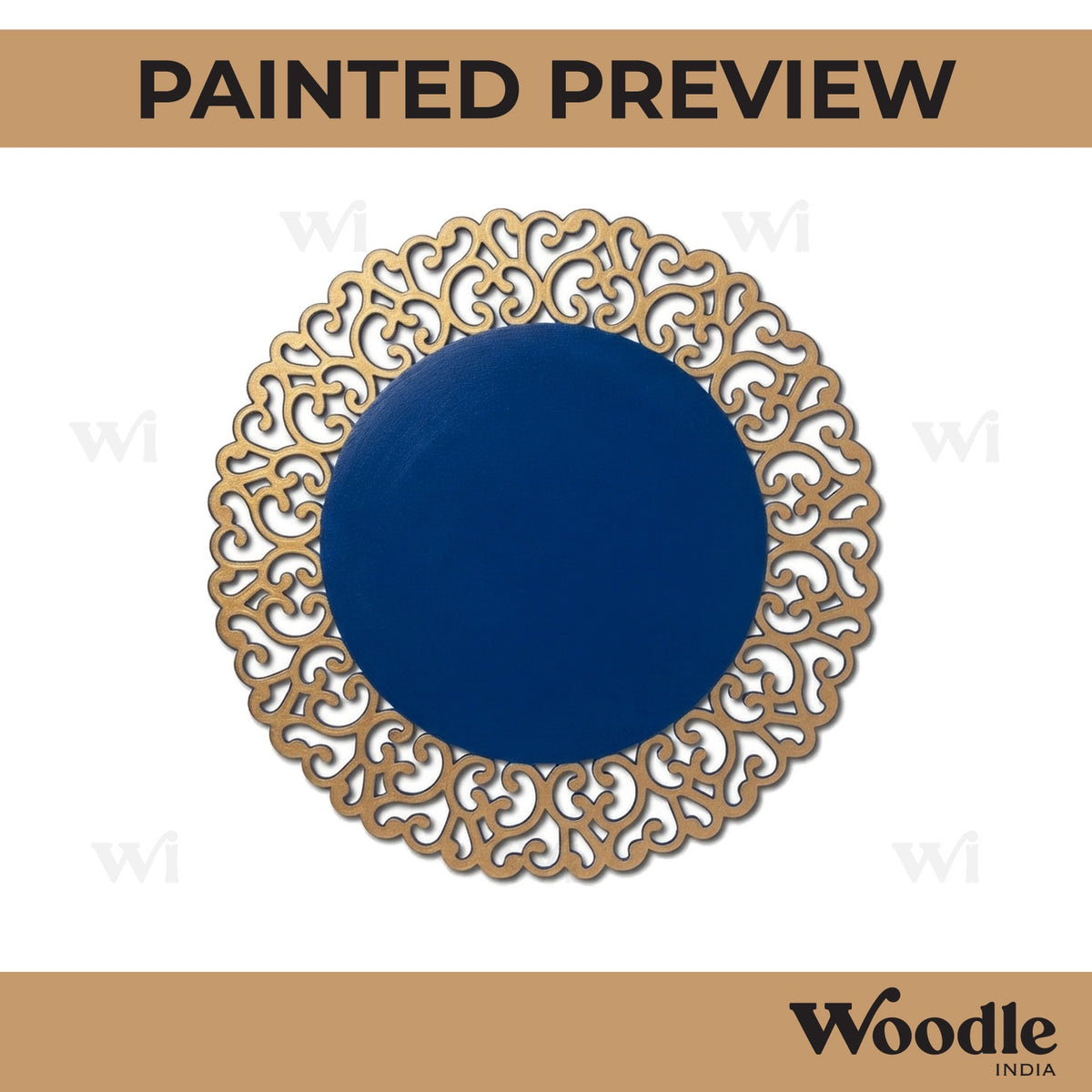 Round Frame MDF Design 2