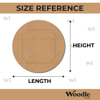 Round Frame MDF Design 4