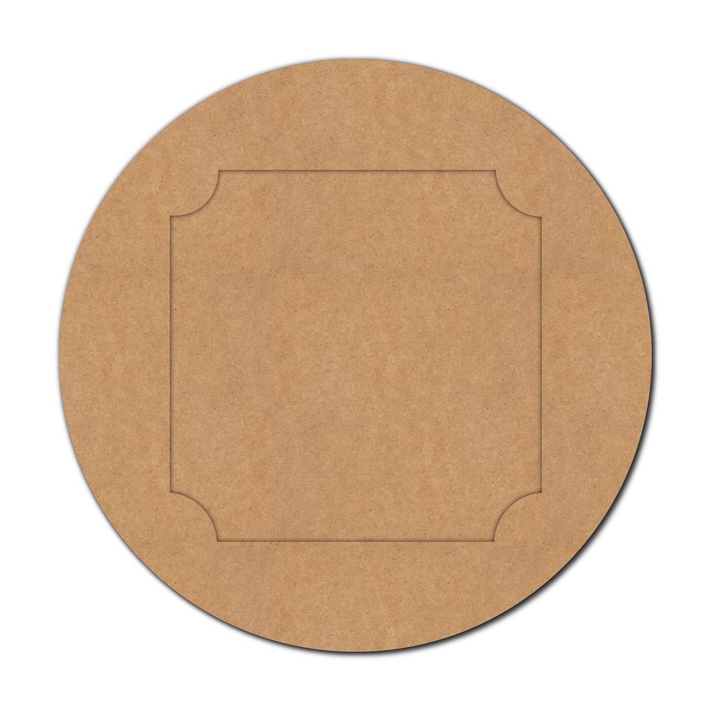 Round Frame MDF Design 4