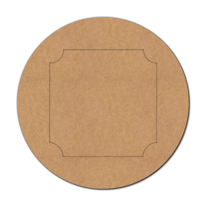 Round Frame MDF Design 4