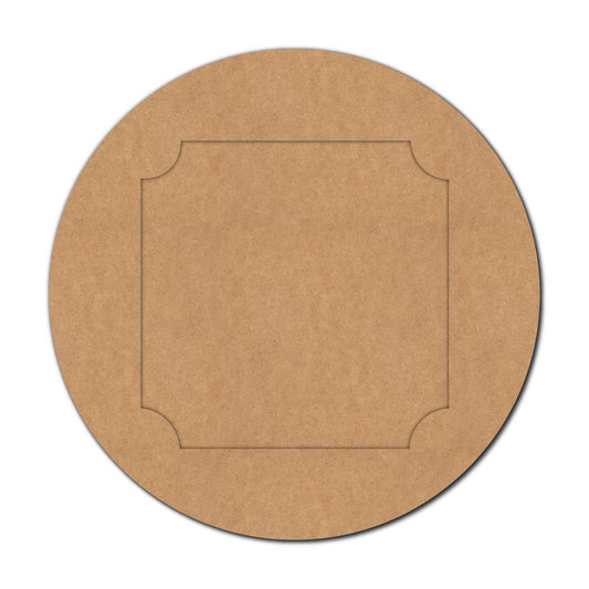 Round Frame MDF Design 4