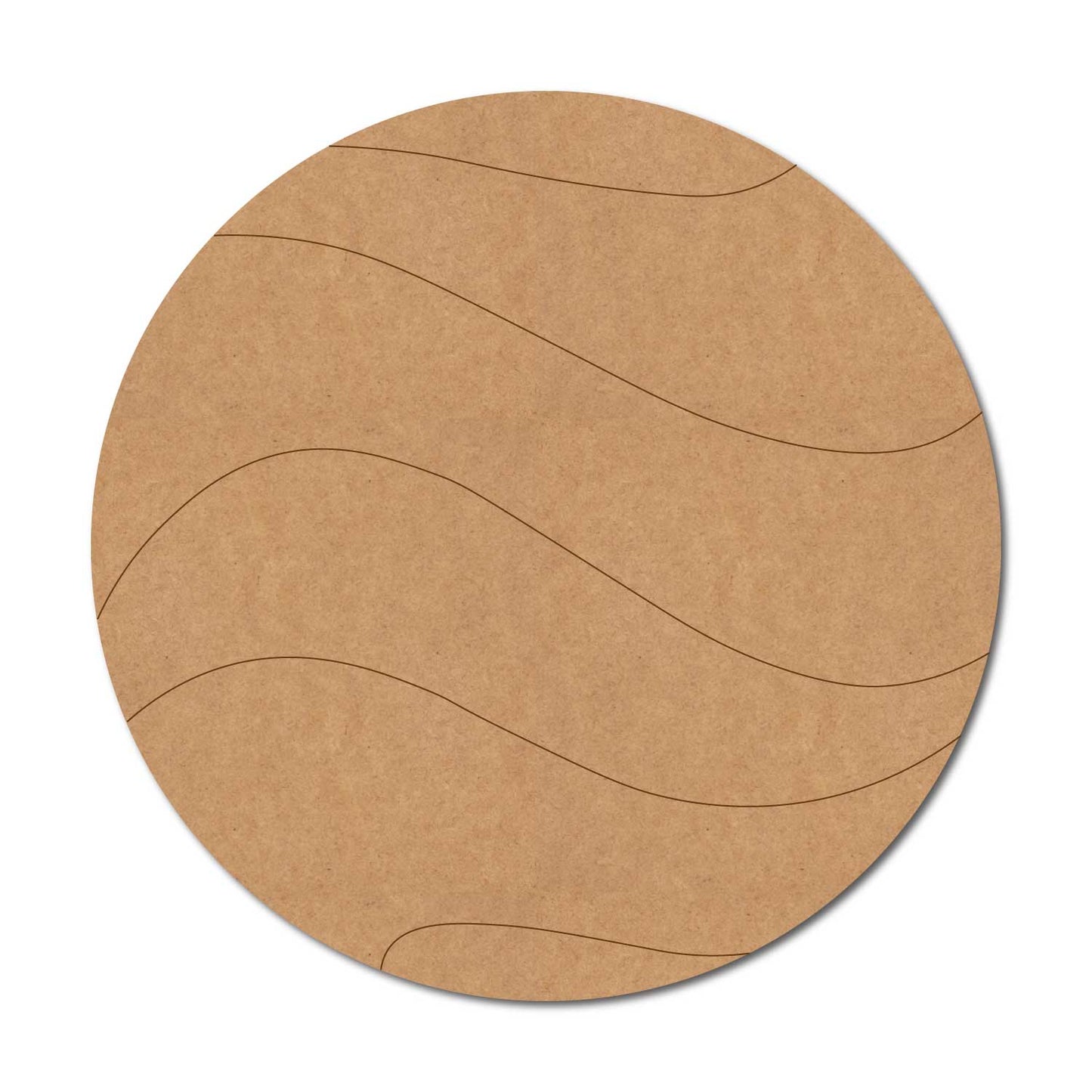 Round Pre Marked Base MDF Design 2