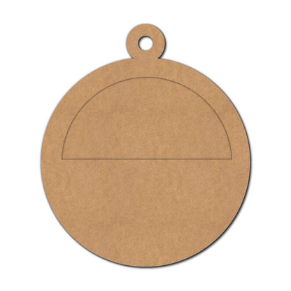 Round Two Layered Base With Hole MDF Design 1