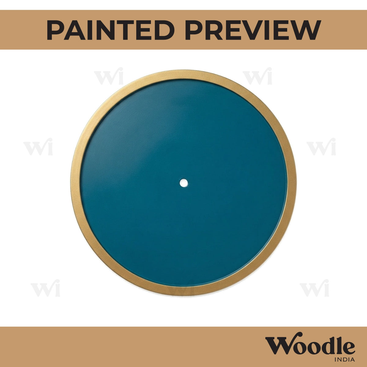 Round Clock MDF Design 5