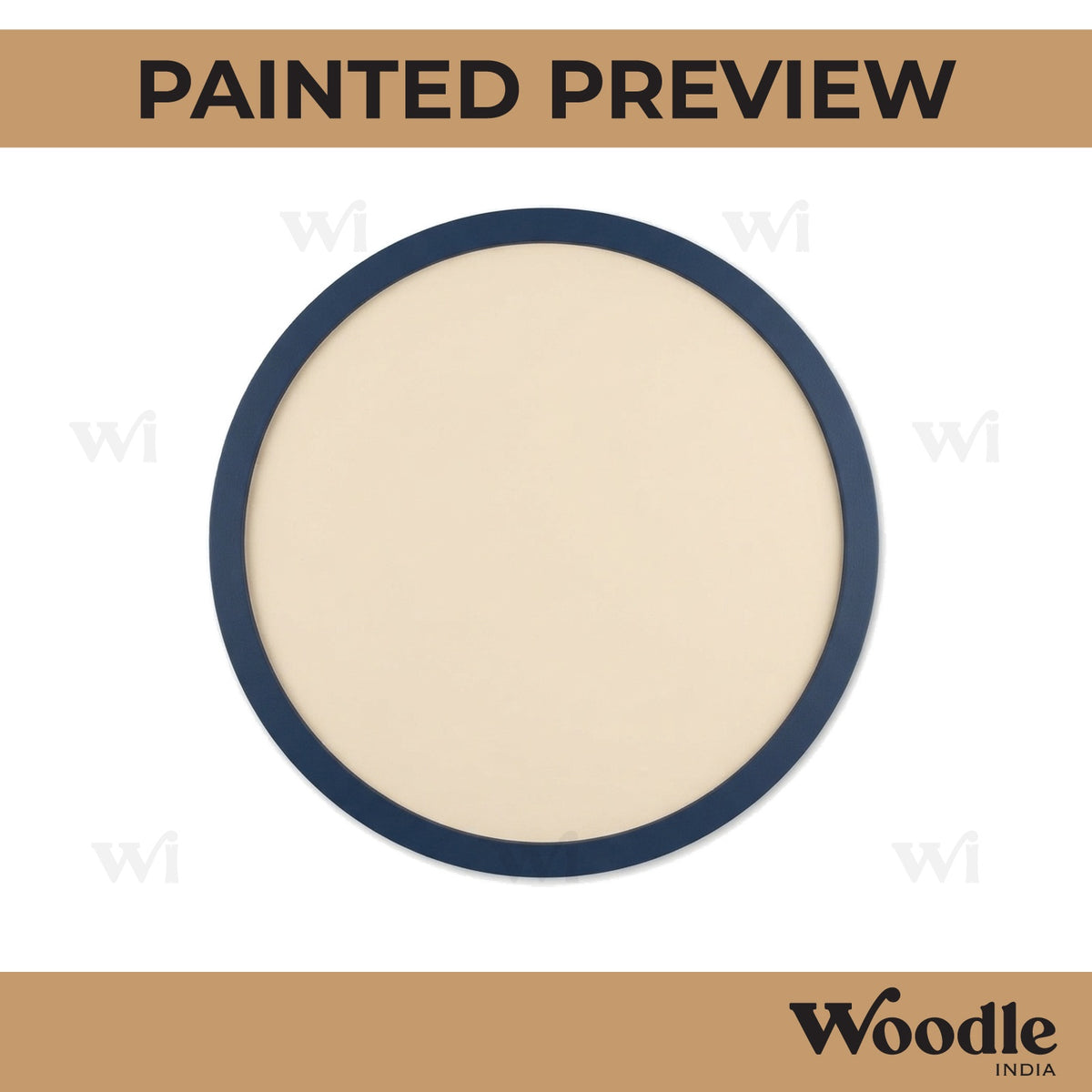 Round Frame MDF Design 1