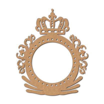 Royal Crown Cutout MDF Design 1