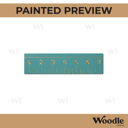 Ruler Scale Pre Marked MDF Design 1