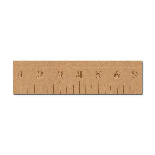 Ruler Scale Pre Marked MDF Design 1
