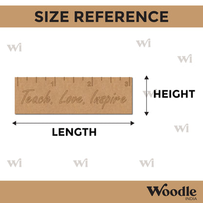 Mdfo Ruler Online Art & Craft Store | DIY MDF Cutouts | Custom DIY Product ...