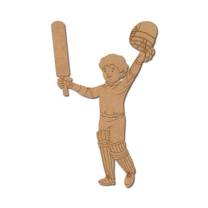 Sachin Tendulkar Pre Marked MDF Design 1