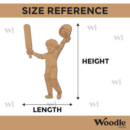 Sachin Tendulkar Pre Marked MDF Design 1