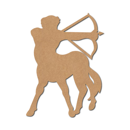 Sagittarius Zodiac Sign Cutout MDF Design 1