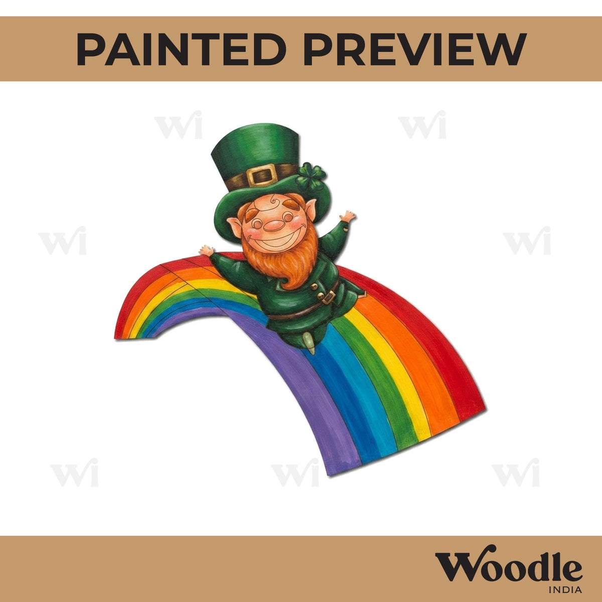 Saint Patrick Pre Marked MDF Design 2