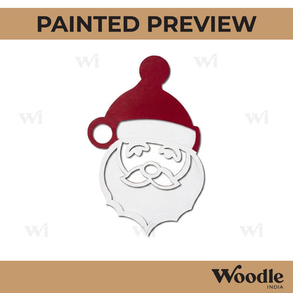 Santa Claus Christmas Cutout MDF Design 1