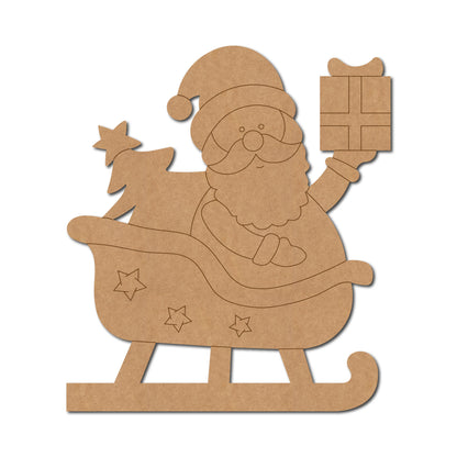 Santa Claus Christmas Pre Marked MDF Design 11