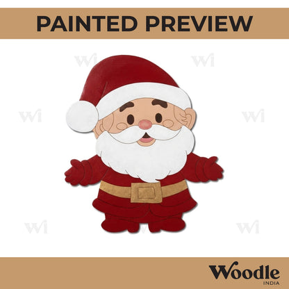Santa Claus Christmas Pre Marked MDF Design 16