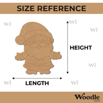 Santa Claus Christmas Pre Marked MDF Design 16
