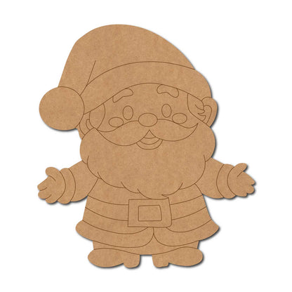 Santa Claus Christmas Pre Marked MDF Design 16
