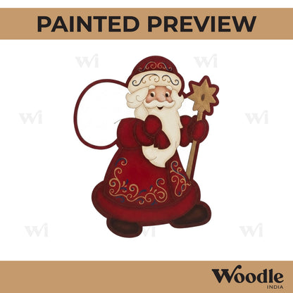 Santa Claus Christmas Pre Marked MDF Design 17