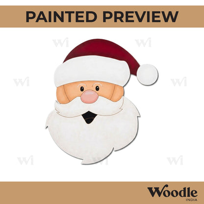 Santa Claus Christmas Pre Marked MDF Design 18