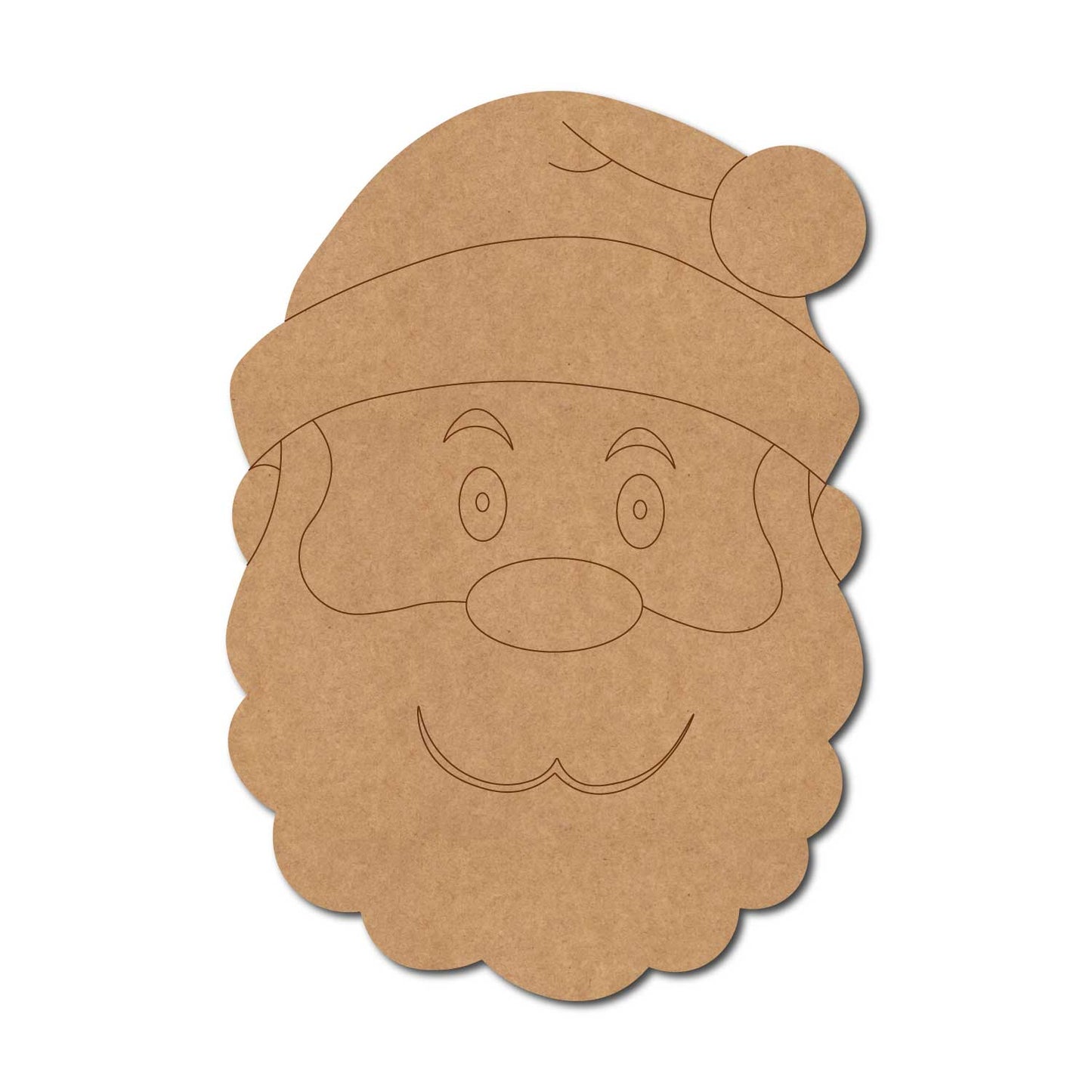 Santa Claus Christmas Pre Marked MDF Design 19