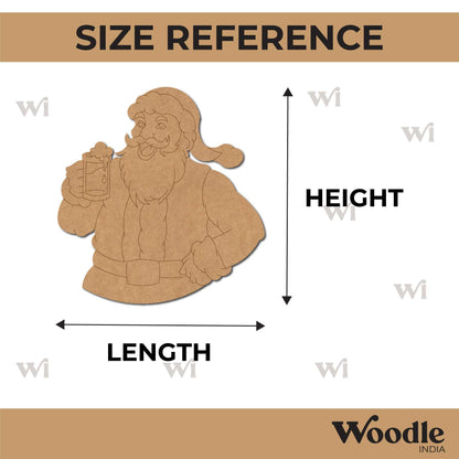 Santa Claus Christmas Pre Marked MDF Design 21