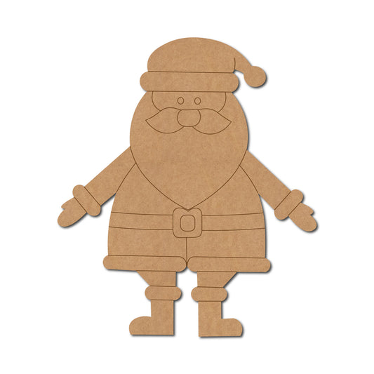 Santa Claus Christmas Pre Marked MDF Design 5