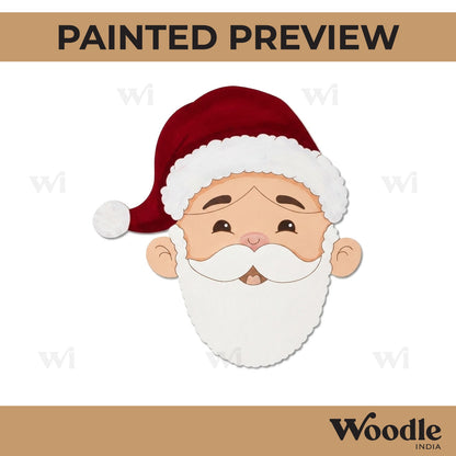 Santa Claus Christmas Pre Marked MDF Design 9