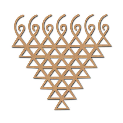 Saraswati Yantra Cutout MDF Design 2